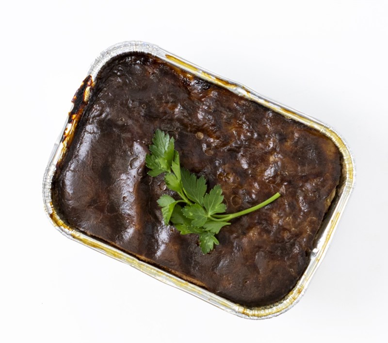 Grovhakket leverpostej